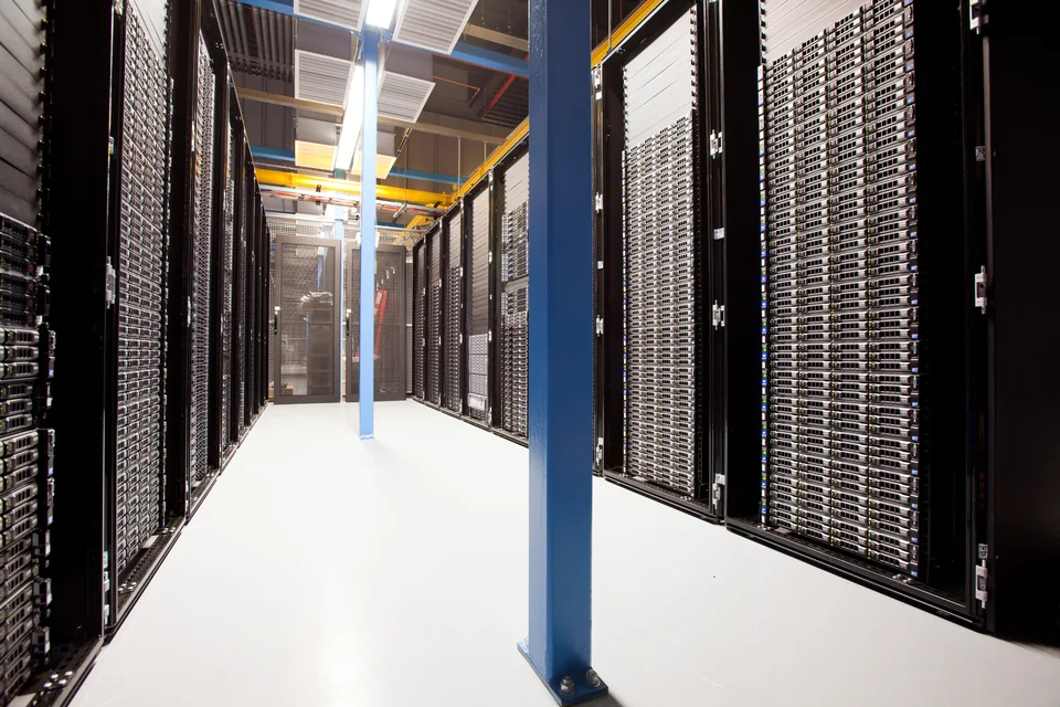 Computing infrastructure inside a data centre